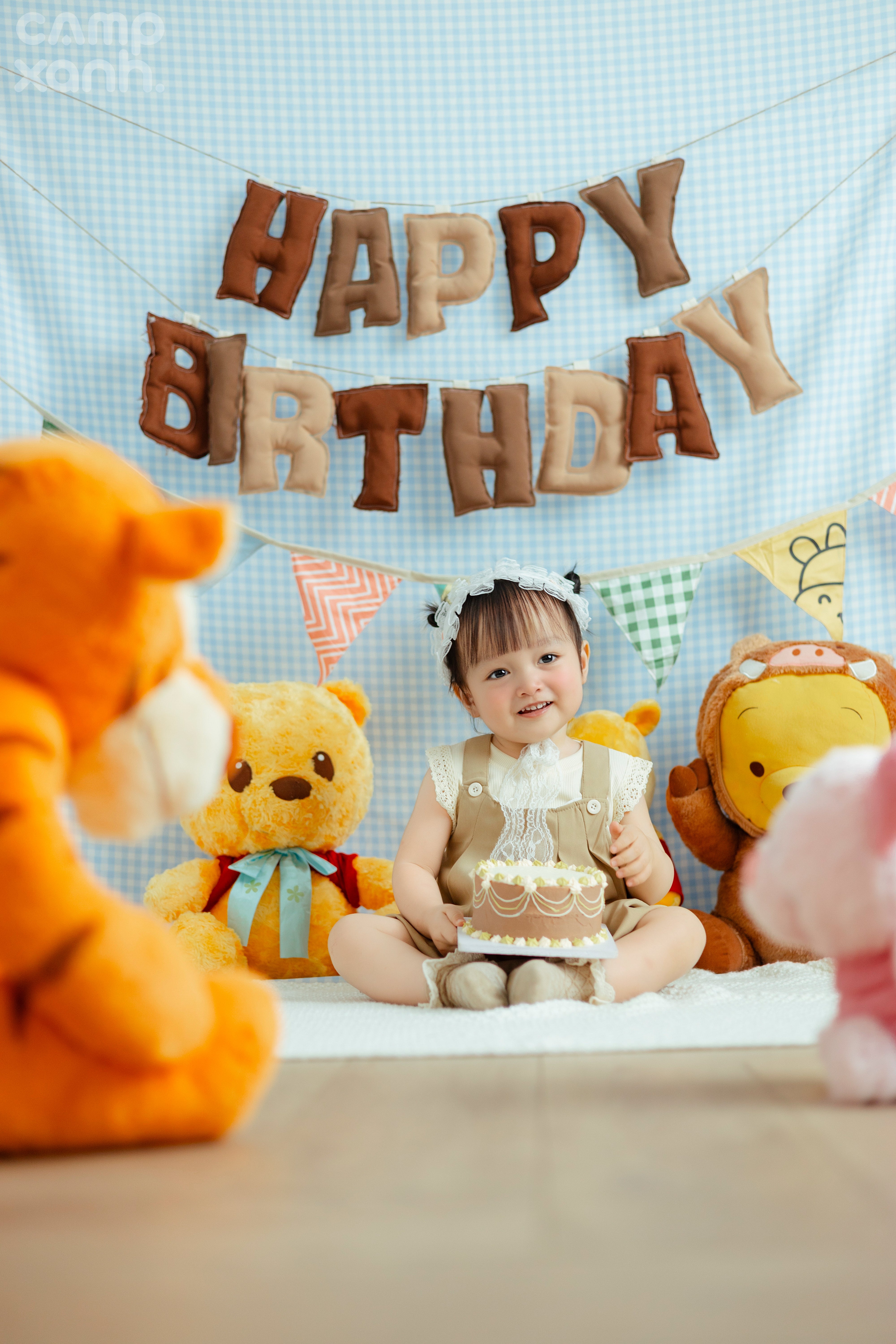SINH NHẬT GẤU POOH - BÉ GÁI