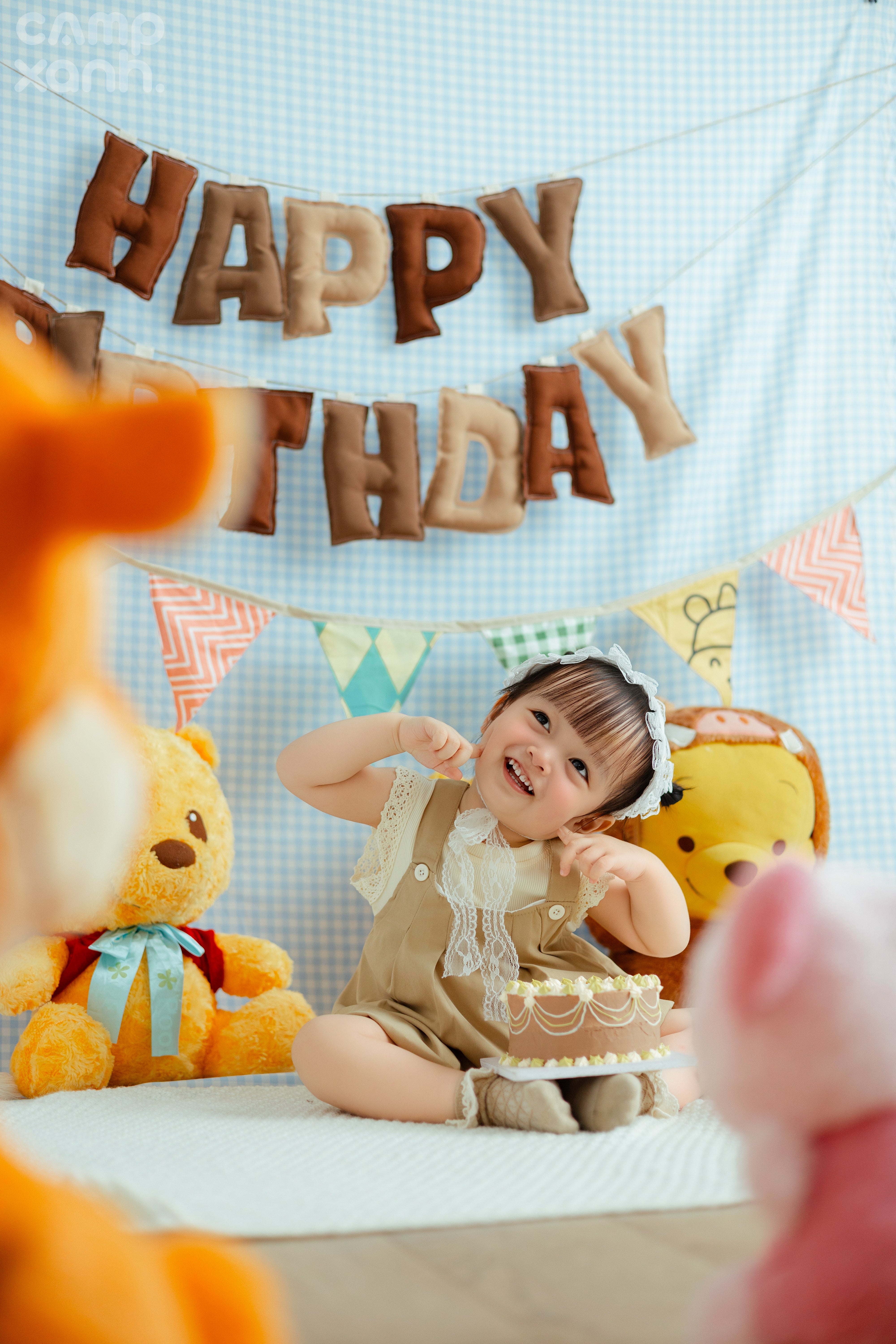 SINH NHẬT GẤU POOH - BÉ GÁI