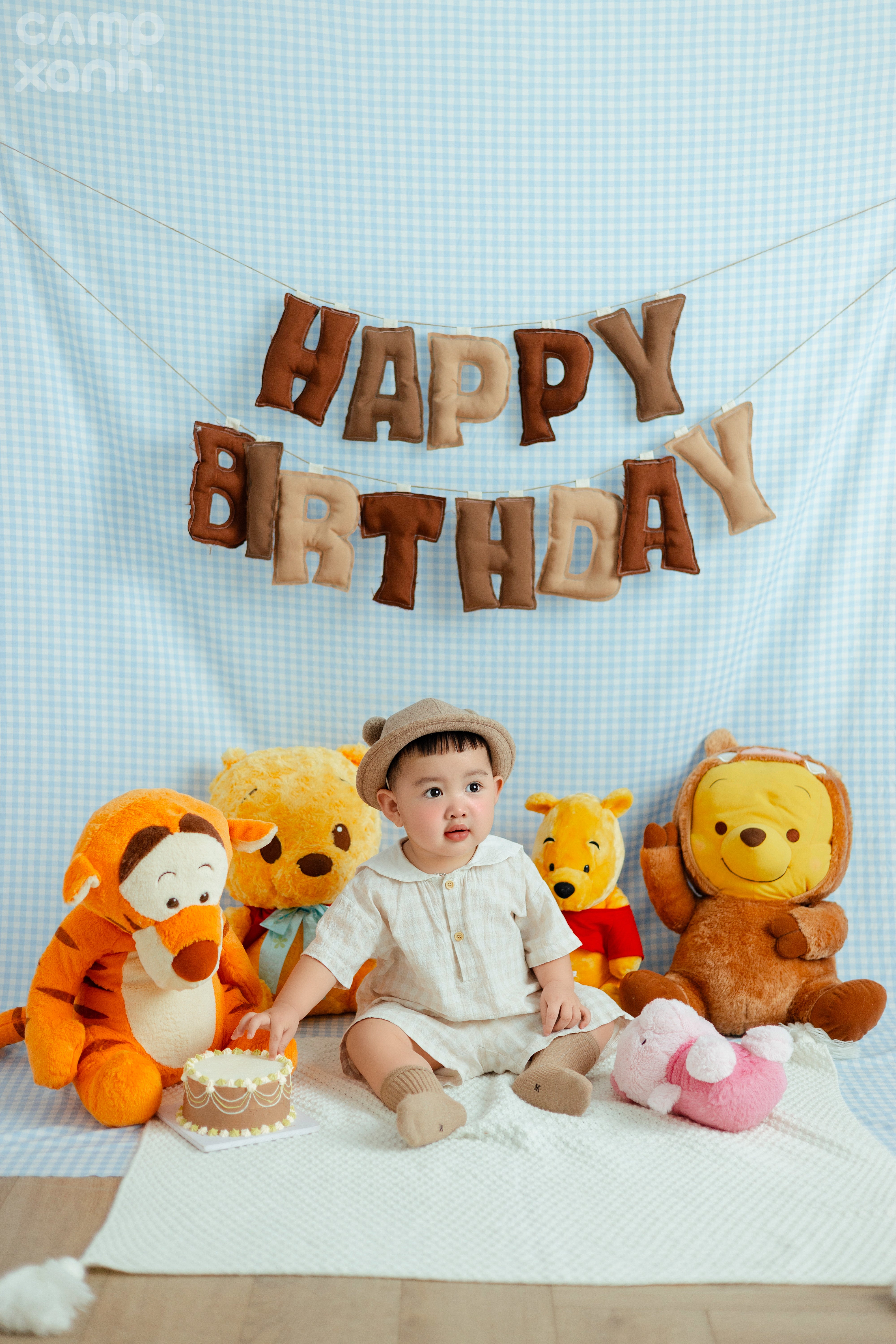 SINH NHẬT GẤU POOH - BÉ TRAI