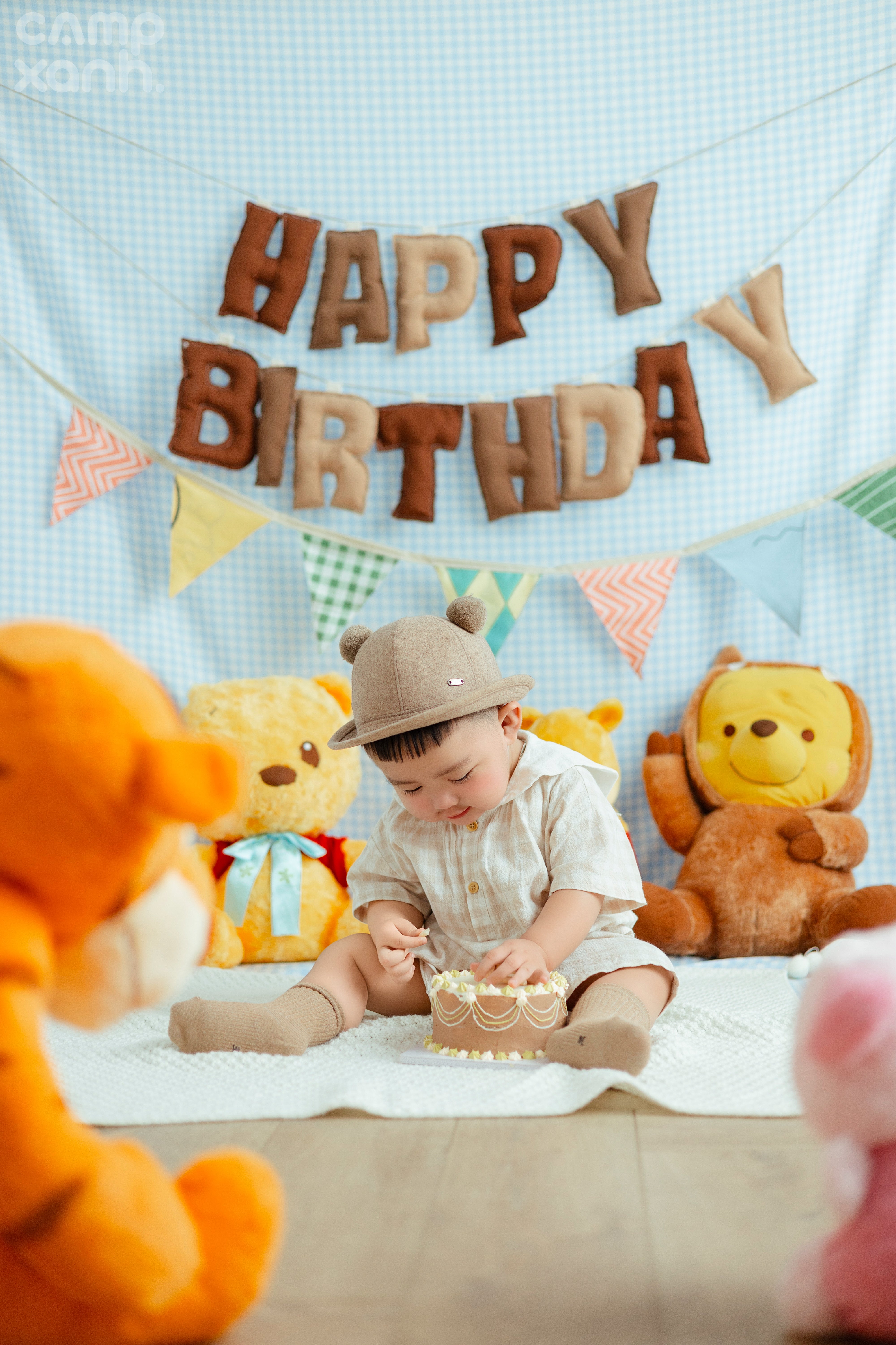 SINH NHẬT GẤU POOH - BÉ TRAI