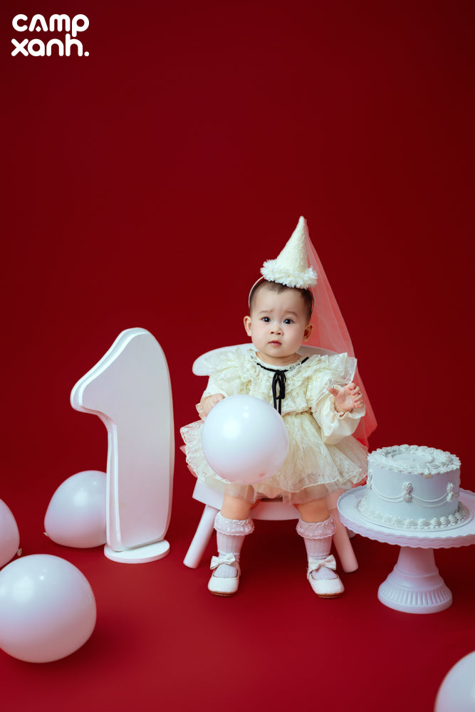 SINH NHẬT 1 TUỔI PHÔNG TRƠN