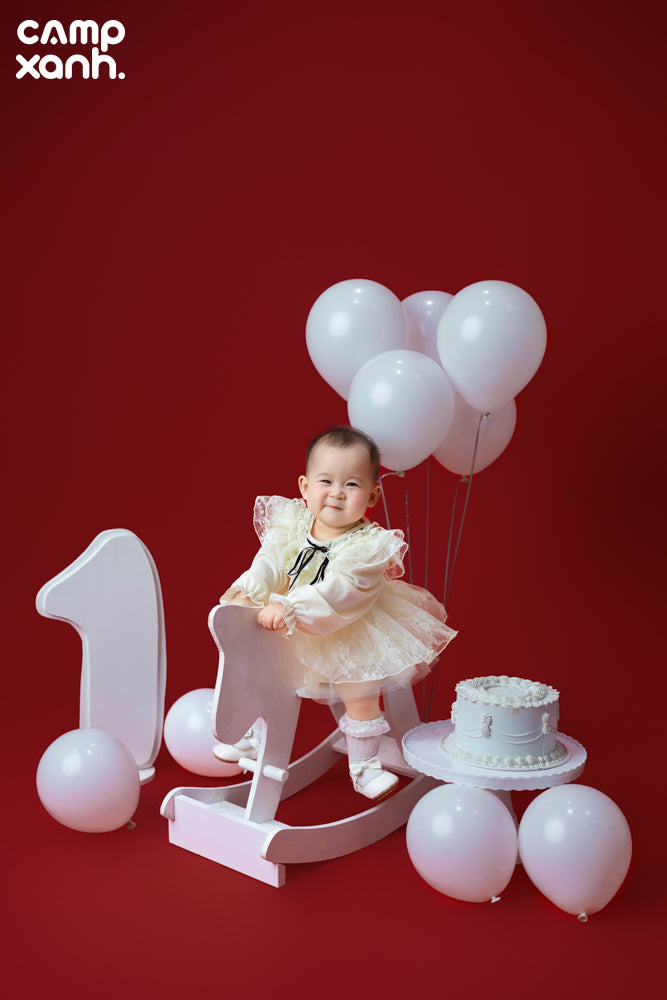 SINH NHẬT 1 TUỔI PHÔNG TRƠN