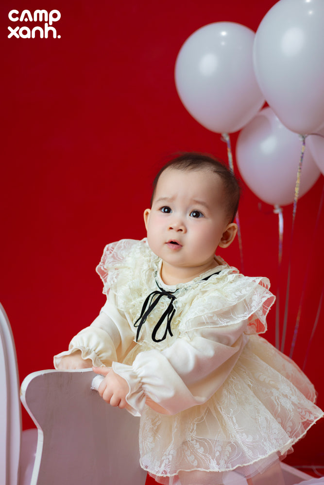 SINH NHẬT 1 TUỔI PHÔNG TRƠN