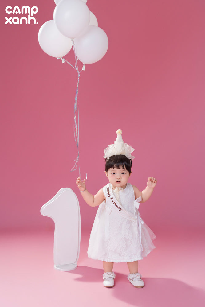 SINH NHẬT 1 TUỔI PHÔNG TRƠN