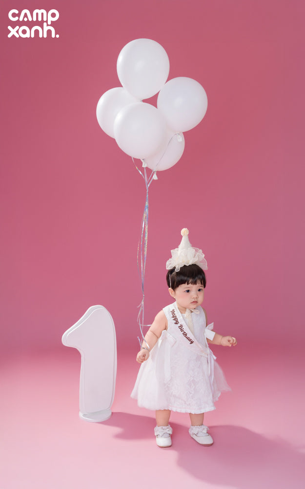 SINH NHẬT 1 TUỔI PHÔNG TRƠN